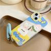 Zhitai Cartoon Case with Lanyard for iPhone 15/14/13 Pro Max, XR, 7/8