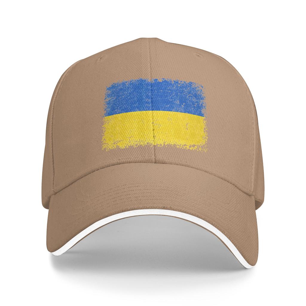 Винтажная Украина Украинский Флаг Гордость Ретро Стиль Бейсболка Классическая Тракерская Шляпа Летняя Женская Мужская Теннис Скейт Бейсболки