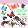 Detailed Pvc Animal Figurine Set With Insects Dinosaurs Forest Creatures And Ocean Animals