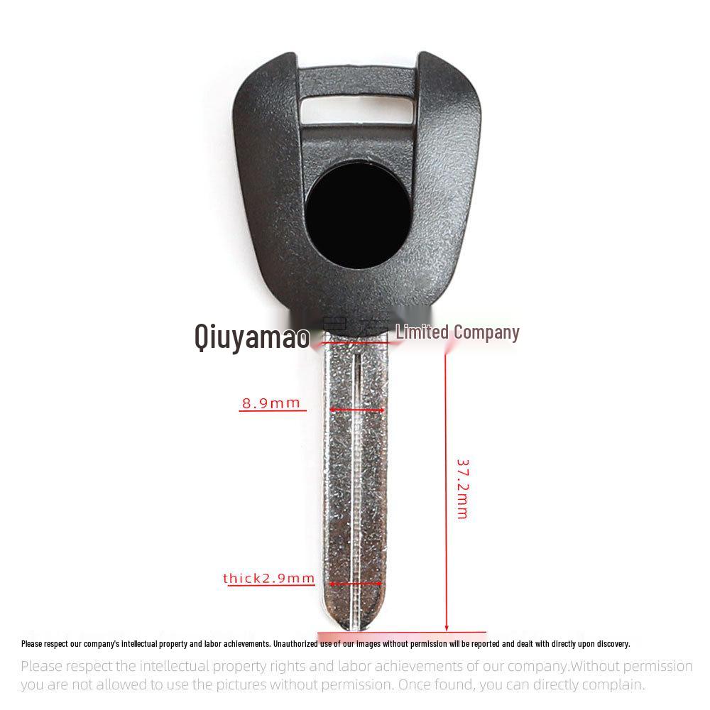 Honda Motorcycle Key Blank/Handle for CB650F, CB500X, NM4, NC700D, NC750D