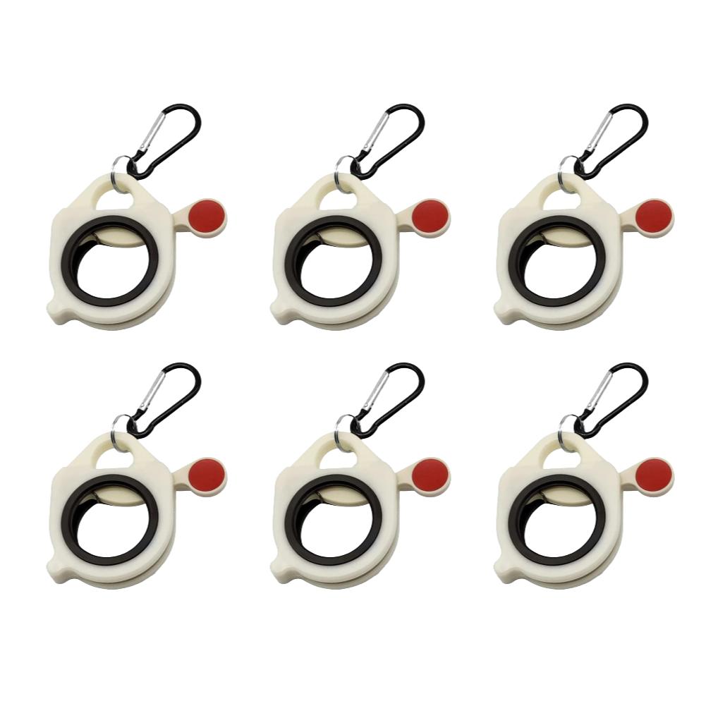 10-1PC Fluorescent Cable Tie Organizer Tools Reusable Zip Tie Holder Portable Electrical Wire Ties Clip Cable Tie Storage Tools