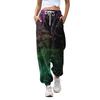 Women's Casual Fashion Halloween Printed Leisure Pants Sweatpants Trousers Drawstring Elastic Waist Drawstring Drawstring Pants