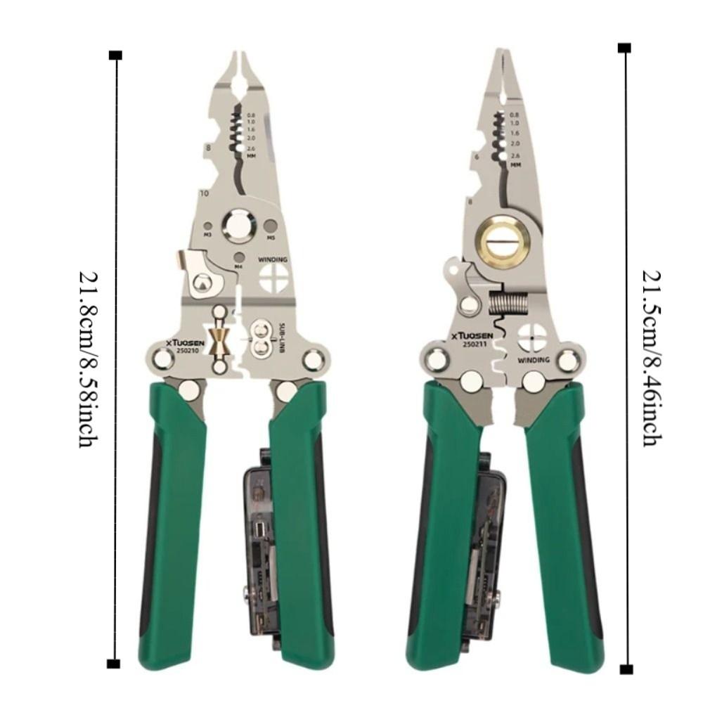 Multifunctional Electrical Test Pen Foldable Cable Cutter Crimper Tool  Crimping Application