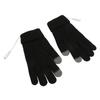 USB-перчатки с подогревом, утолщенные, съемные, электронные, вязаные, для осени и зимы