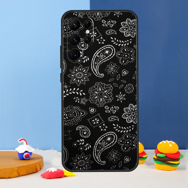 Чехол для телефона с бесшовным узором "Банана" для Samsung Galaxy S25 Ultra S9 S10 S20 S21 S22 Plus S23 FE S24 Ultra Cover Coque
