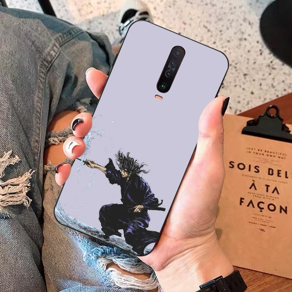Vagabond Manga Phone Case For Redmi 5 6 7 8 9 10 plus pro 6 7 8 9 A GO K20 K30 K40 pro plus F3 Fundas