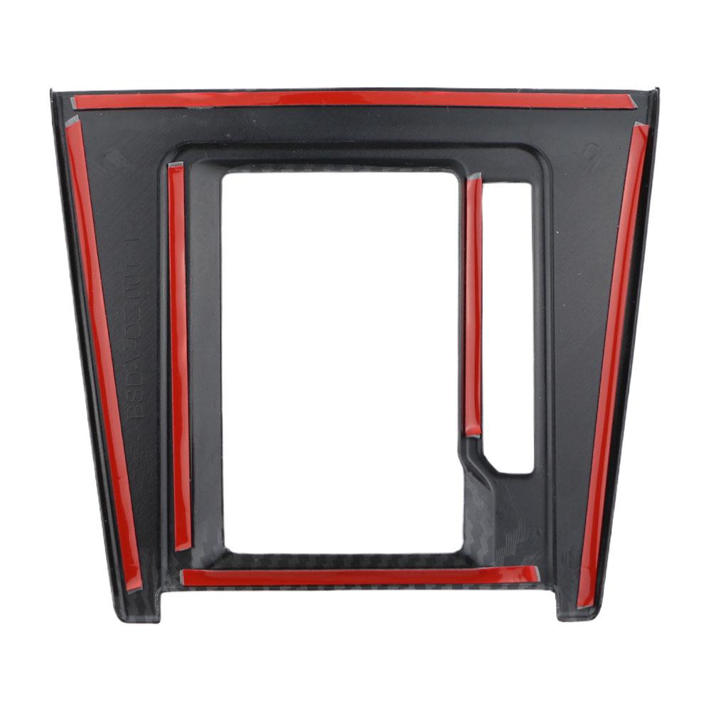Gear Shift Panel Trim Cover Sticker for Toyota Veloz 2022-2024 AT LHD Car Center Console Gear Cover Molding Car Accessories