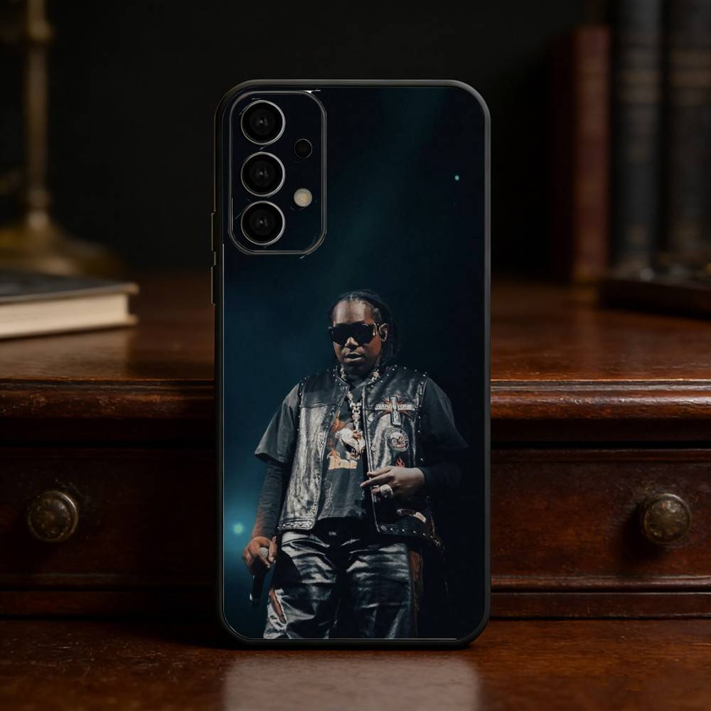 Чехол для телефона с изображением рэпера D-Don T-Toliver для Samsung S25, S24, S21, S22, S23, S30, Ultra, S20, Plus, Fe, Lite Черный корпус