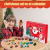 2026 Christmas Advent Calendar 24 Day Pull Back Car Toy Vehicle Toys Set Holiday Countdown Calendar Kids Birthday Christmas Gift