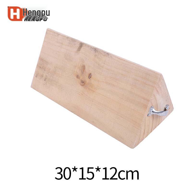 Solid Wood Triangular Wheel Chock