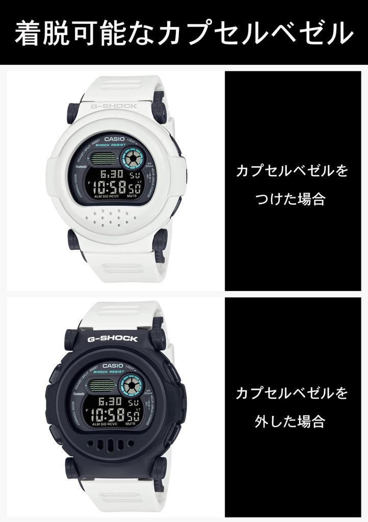 Смотреть мировую серию Bluetooth съемный безель Белый [Casio] G-Shock [] Sci-fi G-B001SF-7JR Мужские