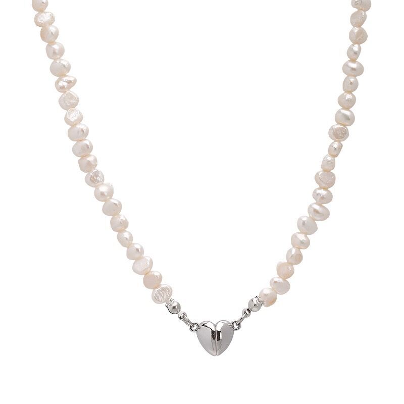 Подвеска в стиле барокко, имитация пресноводного жемчуга, ожерелье с надписью «Любовь», женственность, сладкая, крутая, горячая девушка, ключица