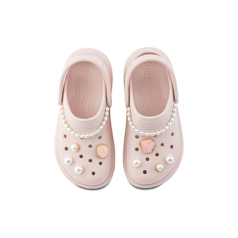 Crocs Eva Модные Трендовые Универсальные Клоги Женская Обувь Розовый 210271-0WW