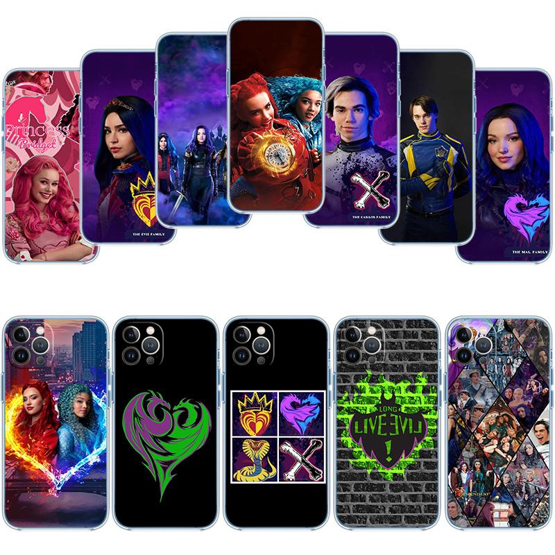 Descendants Transparent Phone Case for LG K22 K30 K40 K40S K41 K42 K50 K50S K51 K51S K52 K61 K62 K71 K92 Q61