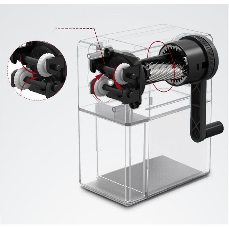 Точилка для карандашей/угольных карандашей, вращающаяся, ручная, автоматическая подача грифеля
