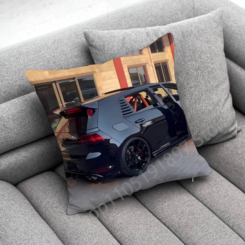 Чехол для декоративной подушки G-GOLF Car G-Gti для подушек 50x50см 40x40см 55x55см 45x45см 30x30см Квадратный чехол для подушки в спальню