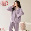 Pajama Set Autumn Winter Plush Homewear Thickened Wearable 2025 New