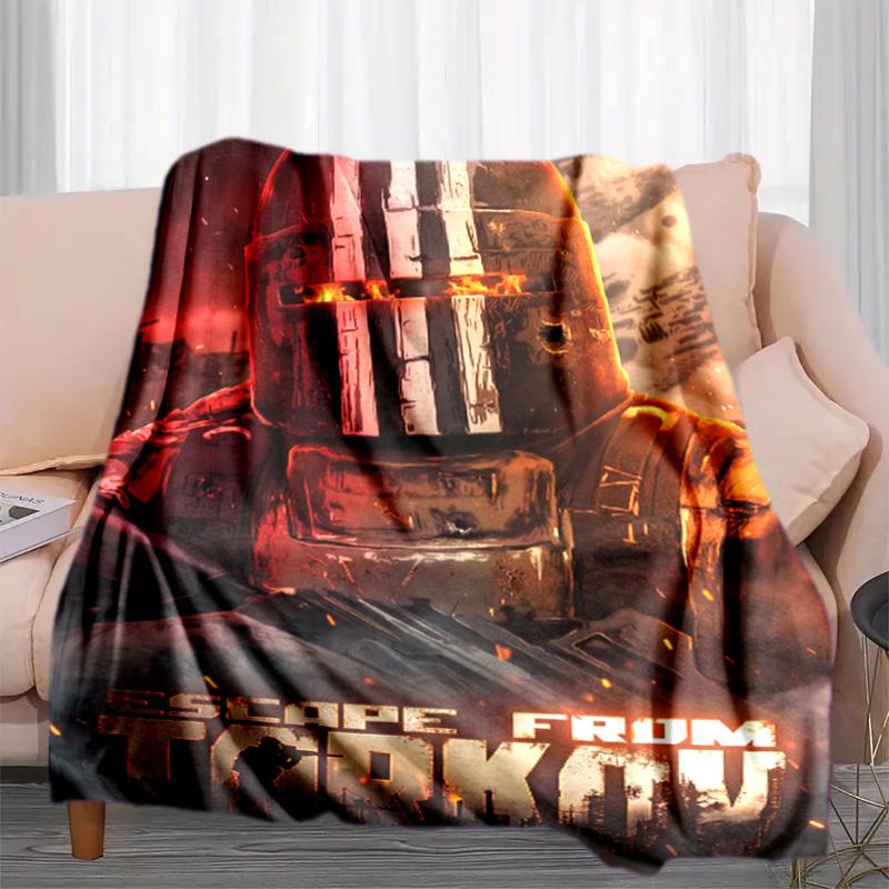 1PC Escape Tactical Camouflage Military Uniform Mask Perfect All Seasons Soft Comfortable Blanket Suitable Sofa Office Outdoor Travel Home Use