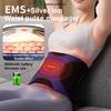 EMS Массажер для талии Импульсный Пояс для похудения с Микротоковой Поддержкой для Упражнений Горячий Компресс для Формирования Тела
