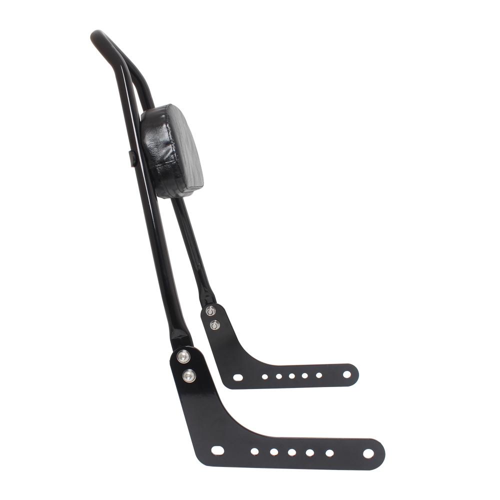 Motorcycle Detachable Rear Backrest Pad Sissy Bar Cushion For Harley Softail Low Rider Deluxe Heritage Slim Standard Street Bob