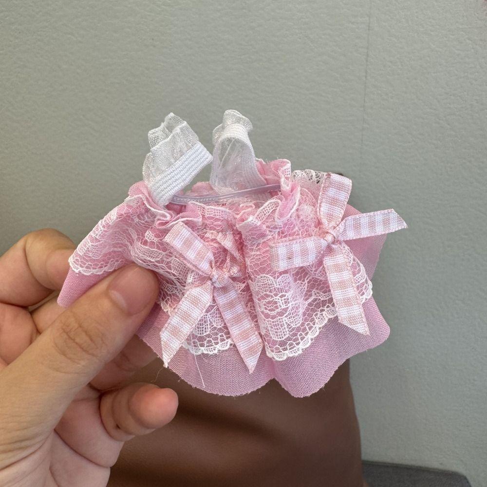 Cute Princess Dress Clothes Decoration Plush Dolls Clothes  For 10~15cm Cotton Doll/EXO Idol Dolls