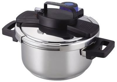 Скороварка Pearl Metal IH совместимая с 3-слойным дном и рычагом One Touch Lever 4.0L H-5388