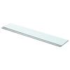 VidaXL Shelf Panels 2 Pcs Transparent Glass 70x12 Cm