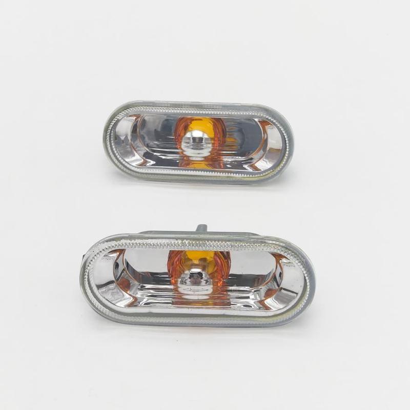 2 шт. Для SEAT Leon 2000 2001 2002 2003 2004 2005 2006 Автостайлинг Боковой габаритный огонь указателя поворота Лампа Повторитель