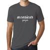 Ultrabasic Футболка Homme Graphique Monsieur Papa Imprime Lettres Noel Cadeau