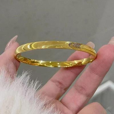 Позолоченный женский браслет «Кошачий глаз» - Роскошный, долговечный браслет с ощущением высокого класса