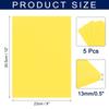 Лист пенопласта uxcell Craft 13 мм EVA Craft Foam Paper Craft Project DIY Cosplay Modeling Foam Sheet Yellow 5 Sheets 12x9"