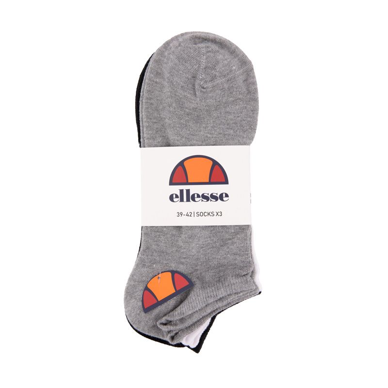 Короткие носки с цветным логотипом x3 Мужские ELLESSE