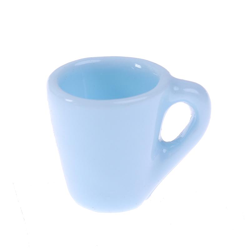 10Pc 1:12 Dollhouse Miniature Mug Water Cup Model Kitchen Accessories Toys