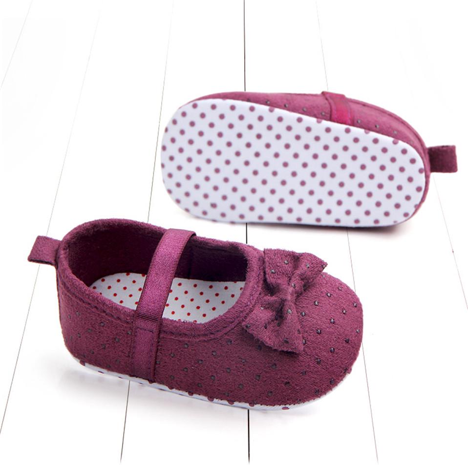 2024 Новорожденные Девочки Малыш Предходунки Прекрасный Бантик Младенец Малыш Принцесса Первые Ходунки Мягкие Подошвы Сандалии