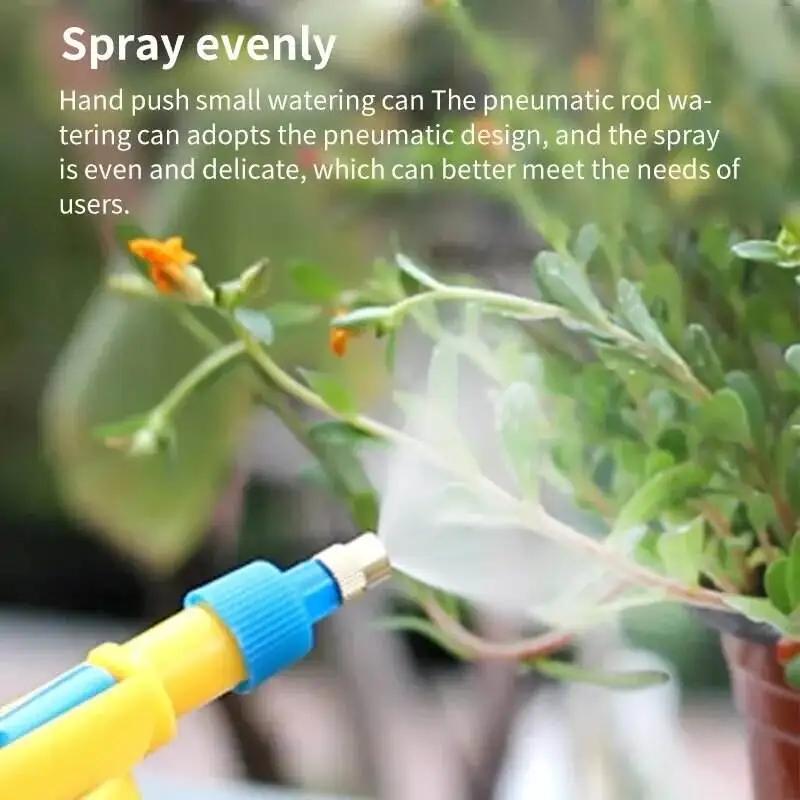 Случайным образом выберите один из синего и красного цветов: ручной насос высокого давления, ручной распылитель, регулируемая насадка для бутылок с напитками, насадка Garde