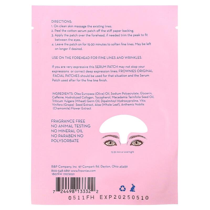 Cotton Soft, Forehead Serum Patch, 1 Patch