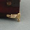 Golden Antique Hardware Protector Decorative Wood Case Feet Leg Corner Furniture Leg Corner Bracket