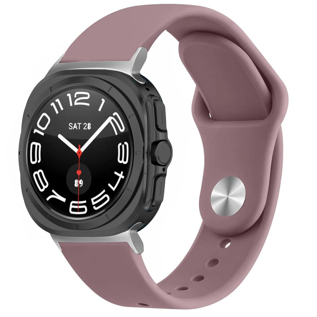 Спортивный силиконовый ремешок для Samsung Galaxy watch 7 ultra Ремешок 47 мм Аксессуары correa Браслет galaxy watch 7 FE 44 мм 40 мм 40 ремешок