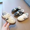 Children's Small White Shoes 2025 Spring and Autumn Boys Sports Shoes Casual Board Shoes Girls Soft Soled Gump Shoes