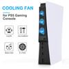 Game Console Cooler Plastic Game Host Cooling Fan Play Station Cooler Replacement for DE/UHD