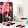 African American Women'S Bathroom Non-Slip Floor Mat, Shower Curtain Combination Carpet, European And American Style Explosion Woman