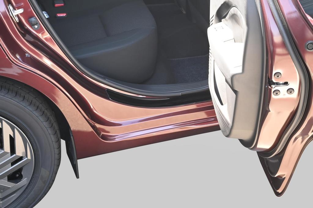 Панель накладки на порог SecondStage nismo e-POWER, Пиано Блэк, SHN0271BLK, для Nissan Note E13 и Aura FE13