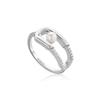 ANIA HAIE Pearl Sparkle 925 Silver Ring R054-02H