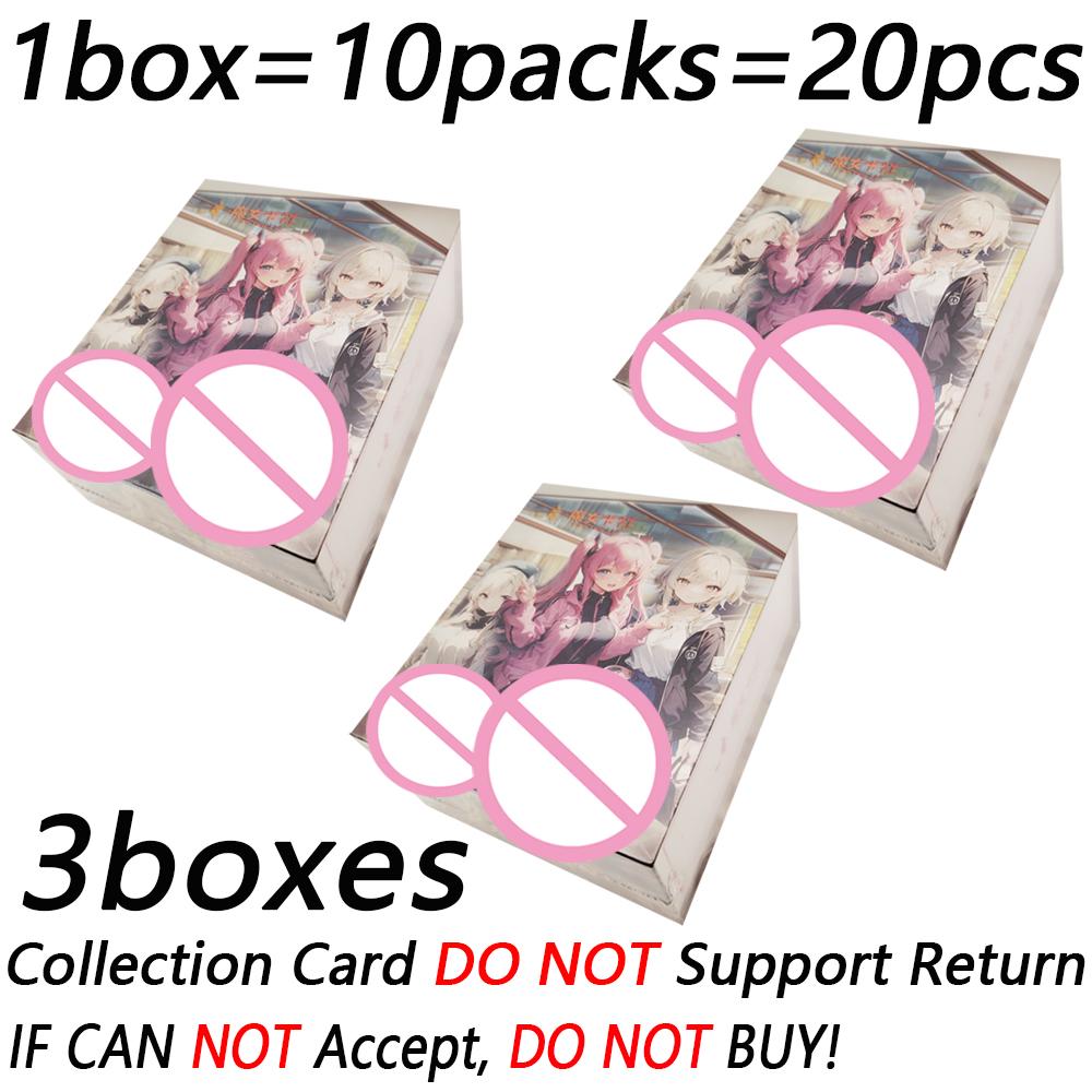 Anime Game Goddess Hobbies Collection Cards Enchanting Charm Character Cute Maid Outfit Series Theme Film Cards Unique Toy Gift
