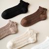 Women Ruffle Short Socks Japanese Fashion Cute Low Cotton Ankle Breathable High Quality Sock