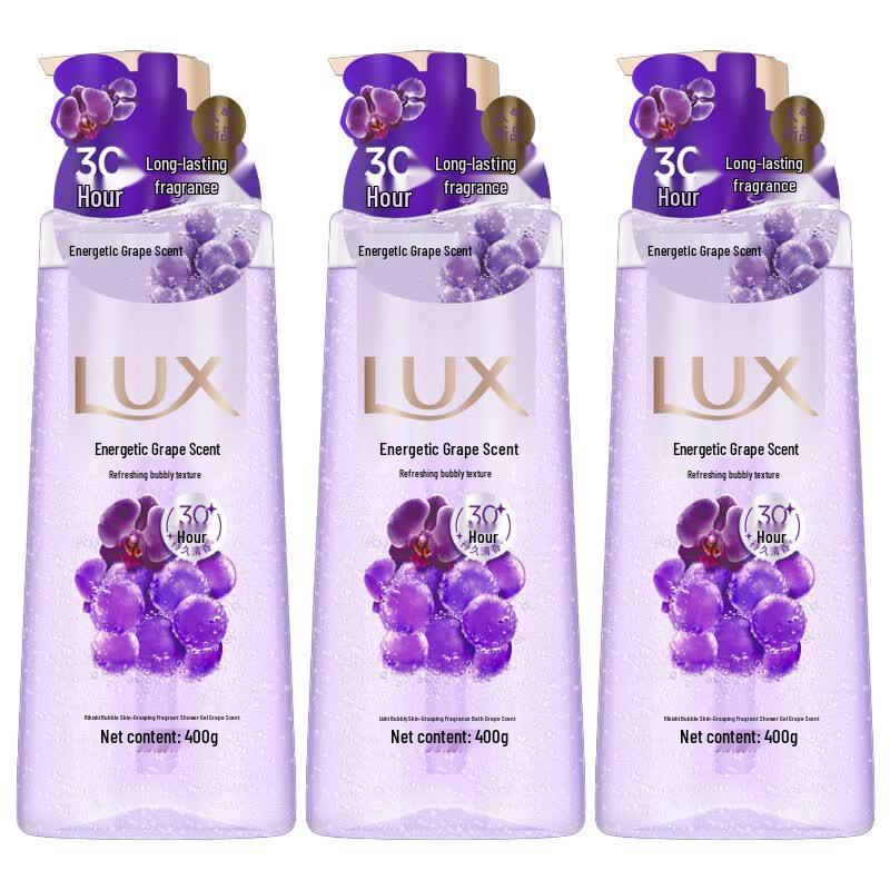 Lux Bubble Refreshing Shower Gel - Grape Scent