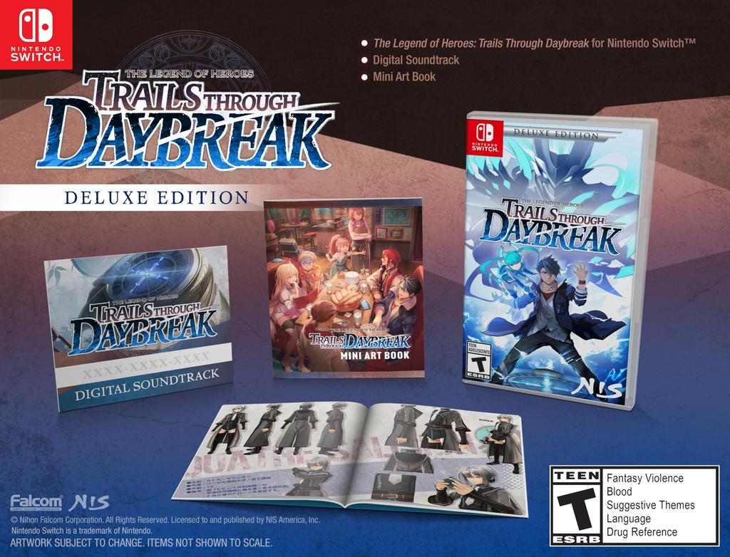 The Legend of Heroes Trails through Daybreak – Делюкс-издание (Nintendo Switch, североамериканский импорт)