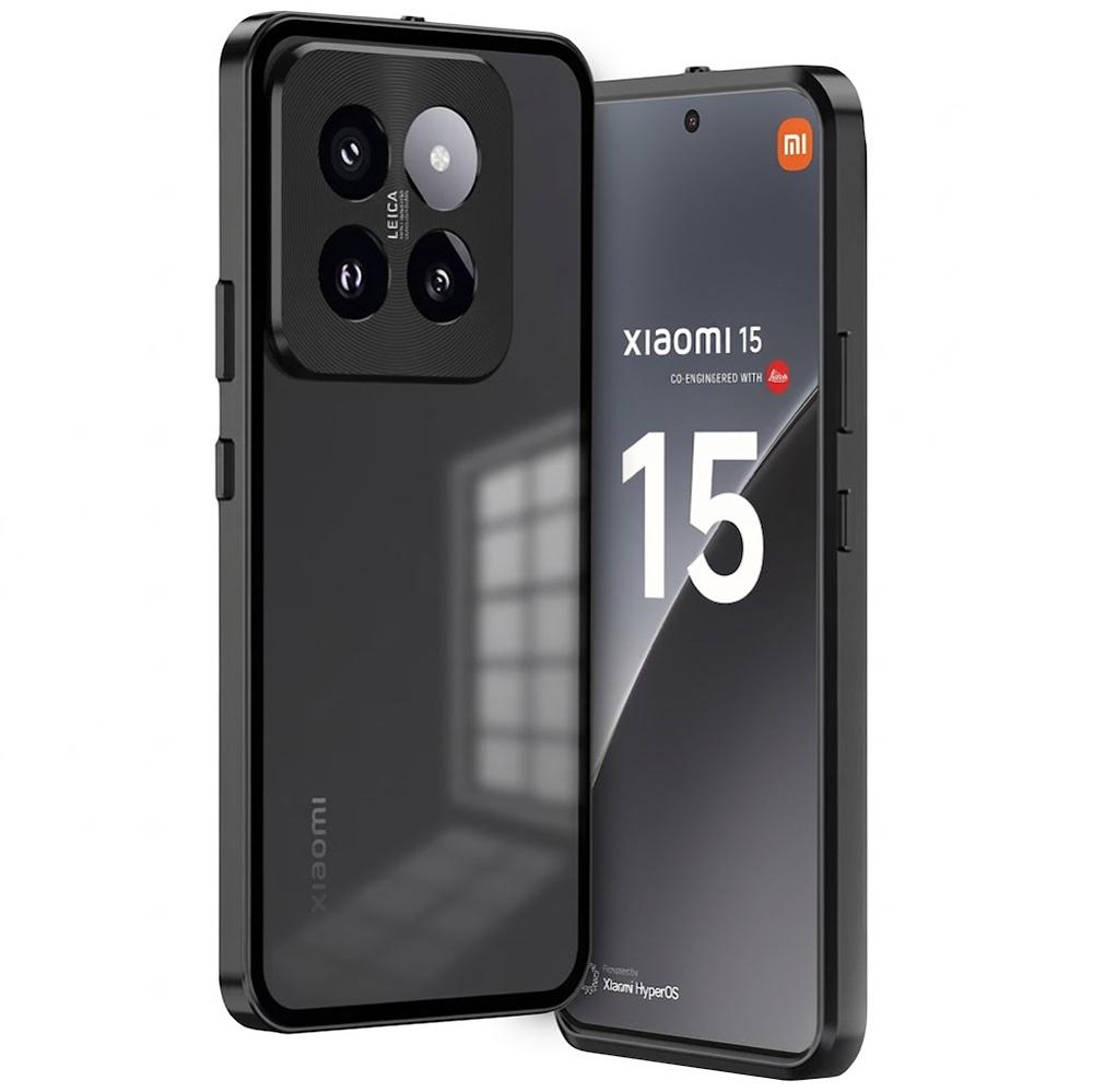 Case for Xiaomi 15, Frame Case, black