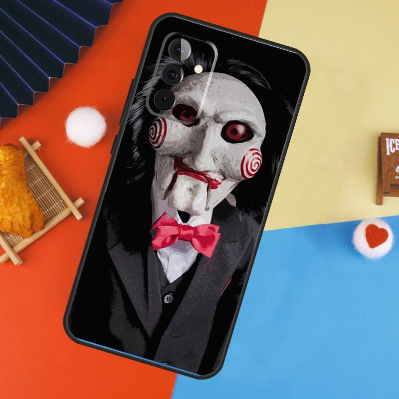 Чехол-марионетка Saw Jigsaw для Samsung Galaxy A54 A34 A14 A15 A35 A55 A52 A32 A12 A51 A71 A13 A23 A33 A53