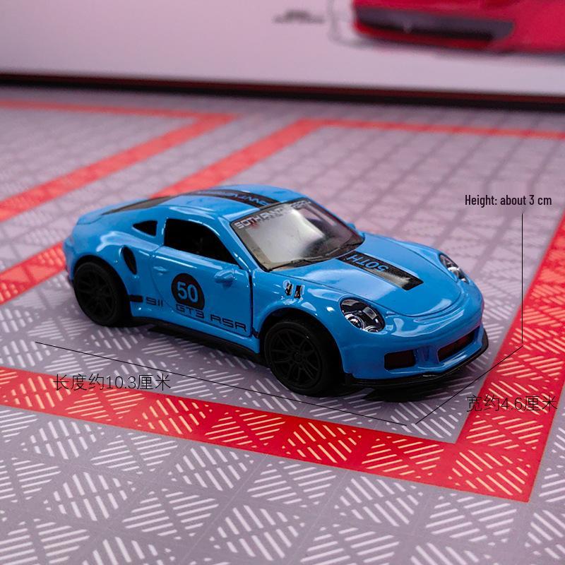 1:43 Сплавной Спортивный Автомобиль с Инерционным Механизмом Игрушка Фигурка для Детей - Приз из Автомата с Когтем Гашапон.
